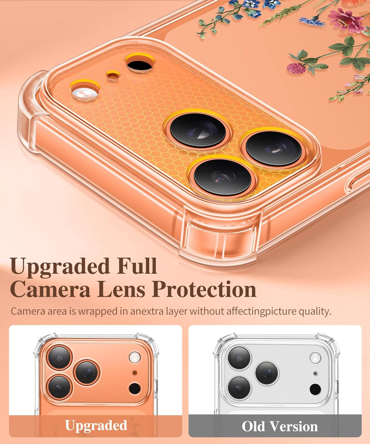 iPhone 17 Pro Max Case Wild Petals – GVIEWIN