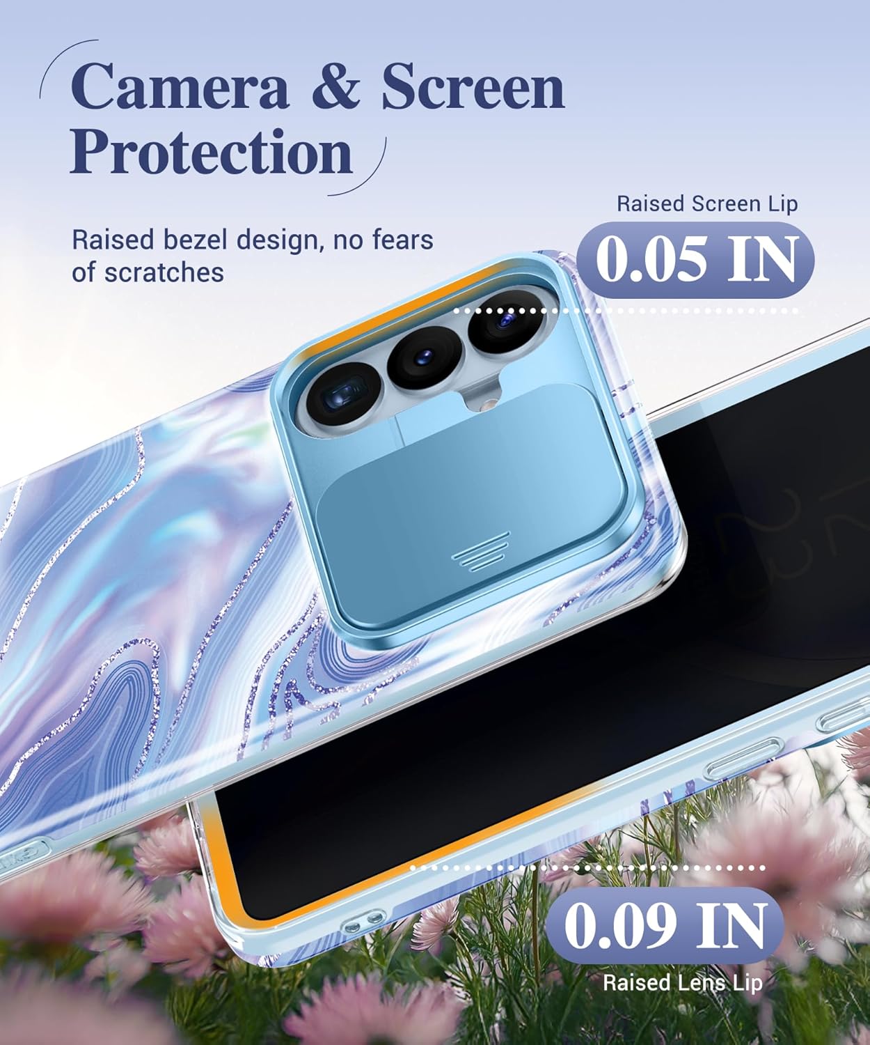 GVIEWIN Compatible with Samsung Galaxy S26 Plus Case