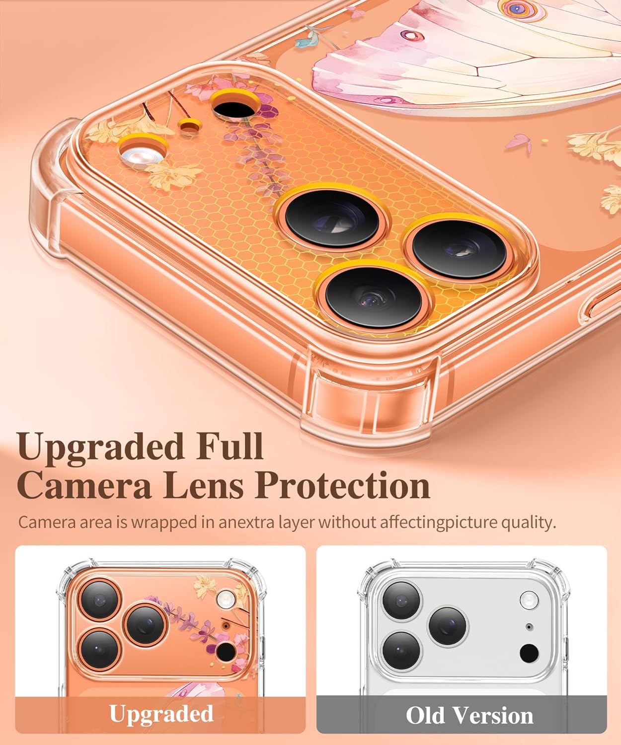 iPhone 17 Pro Max Case Butterfly