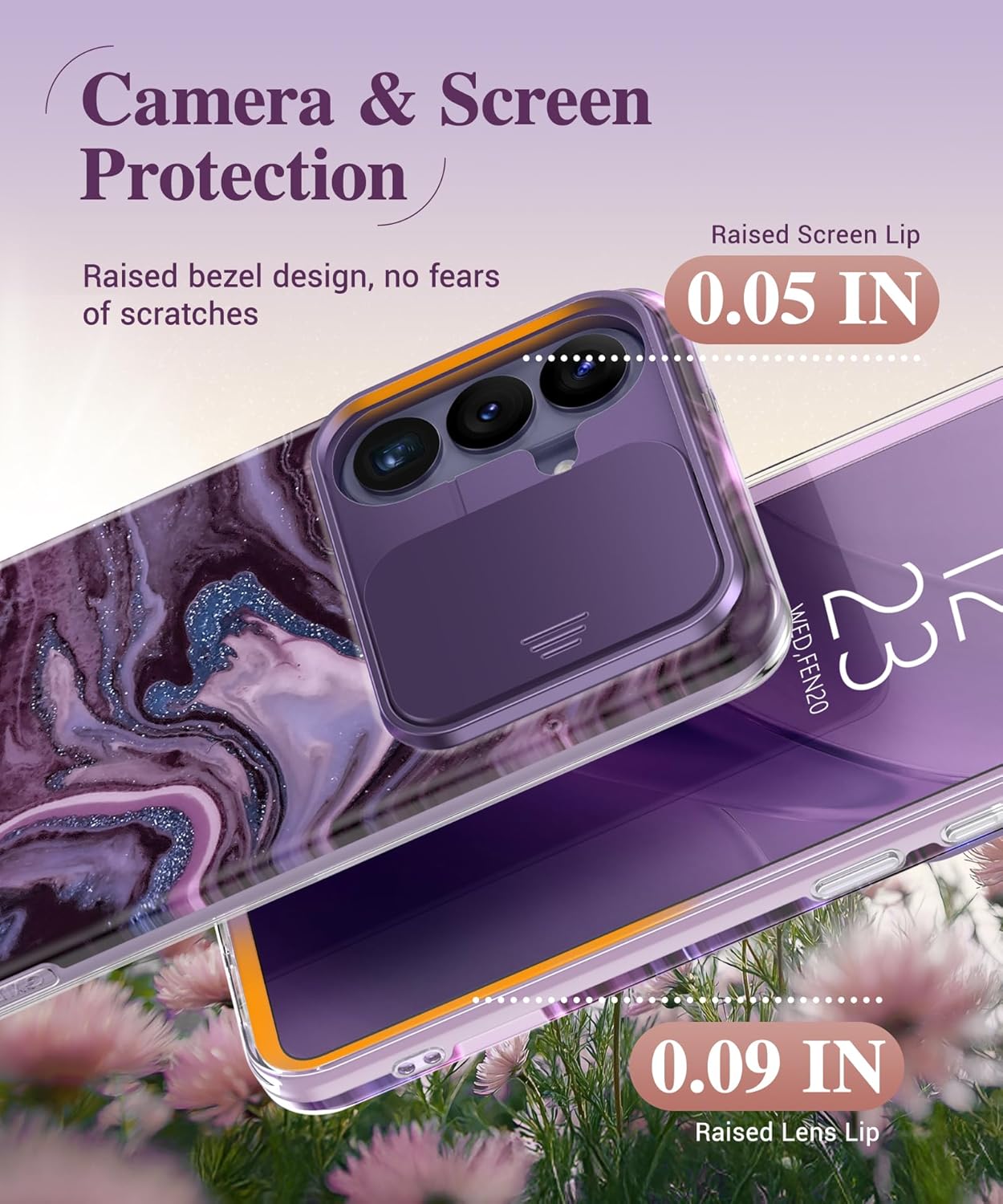 GVIEWIN Compatible with Samsung Galaxy S26 Plus Case
