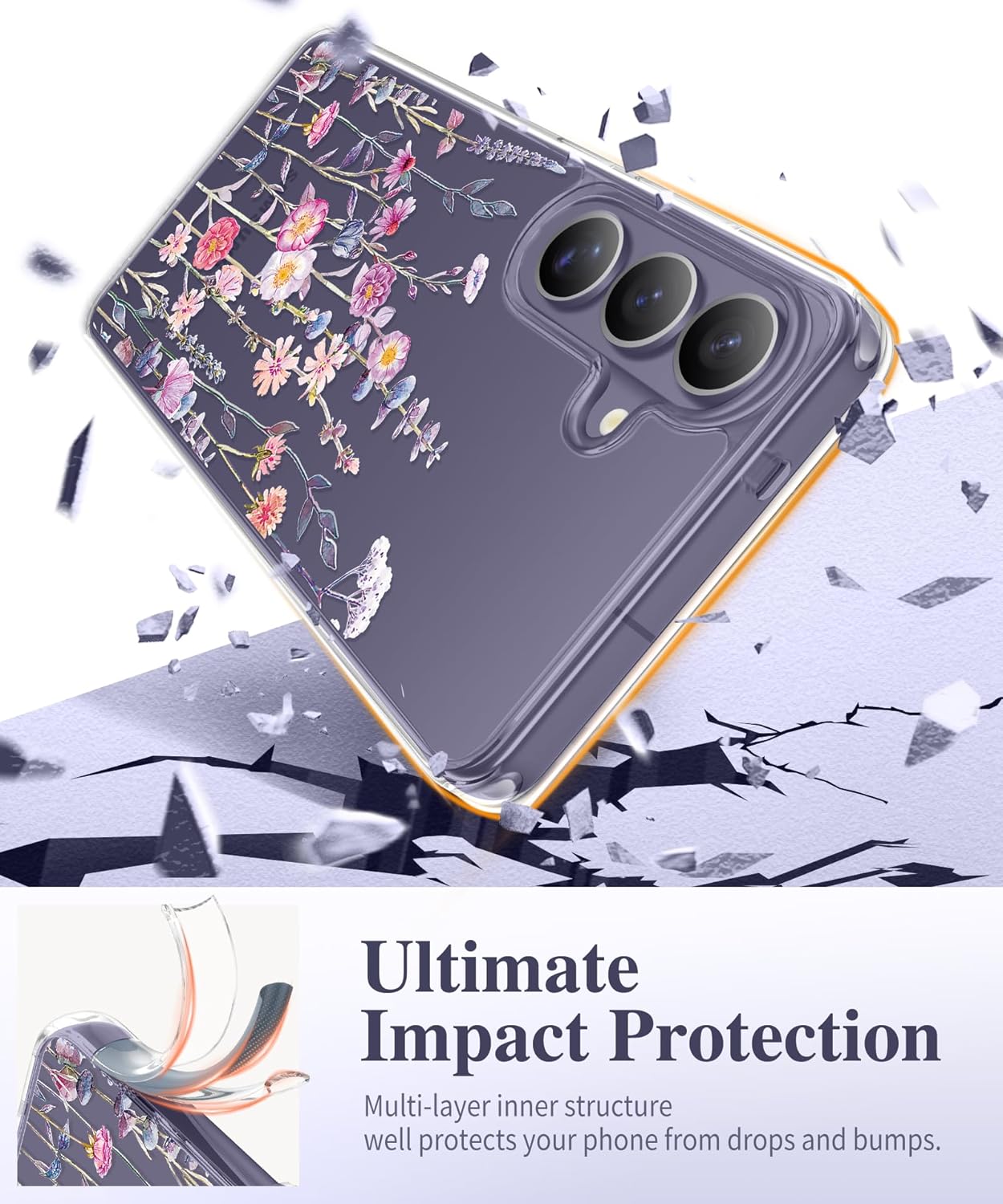 GVIEWIN Compatible with Samsung Galaxy S26 Case