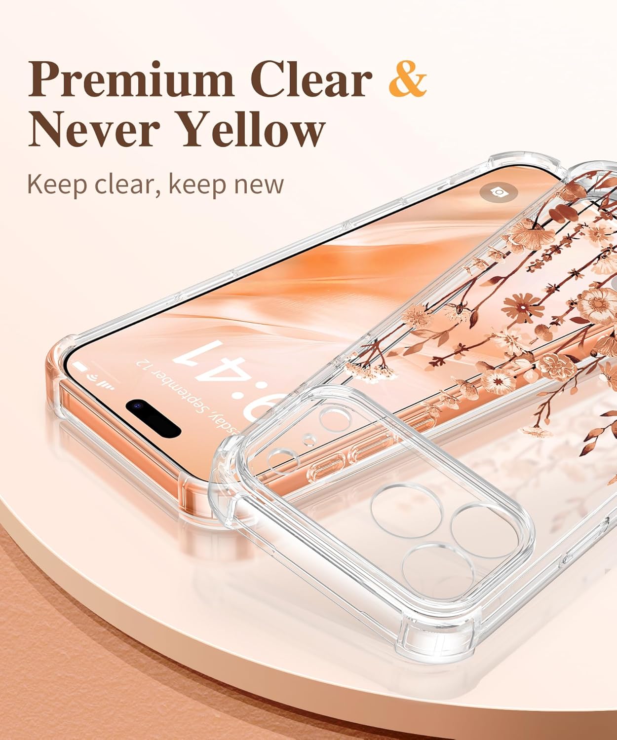 iPhone 17 Pro Max Case Floratopia