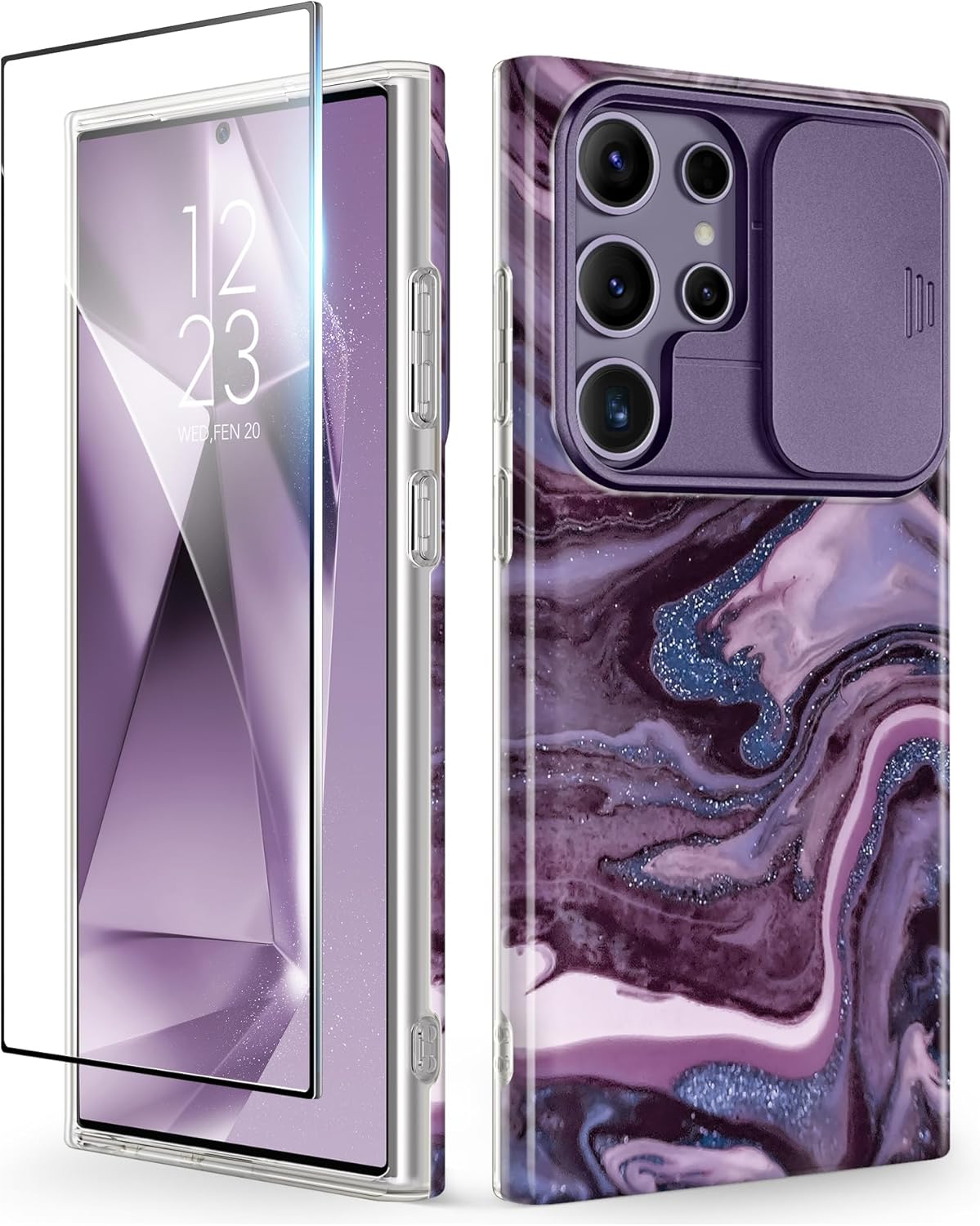 Samsung  S24 Ultra Case with Slide Camera Cover