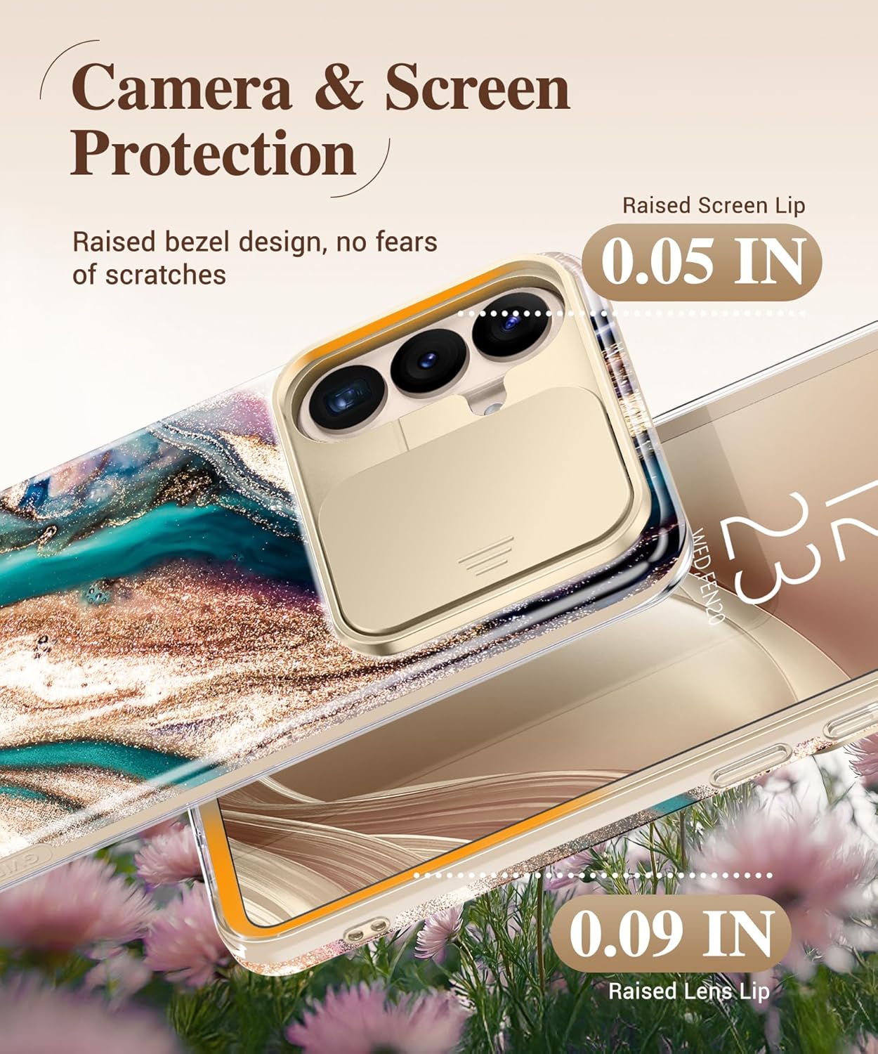 GVIEWIN Compatible with Samsung Galaxy S26 Plus Case