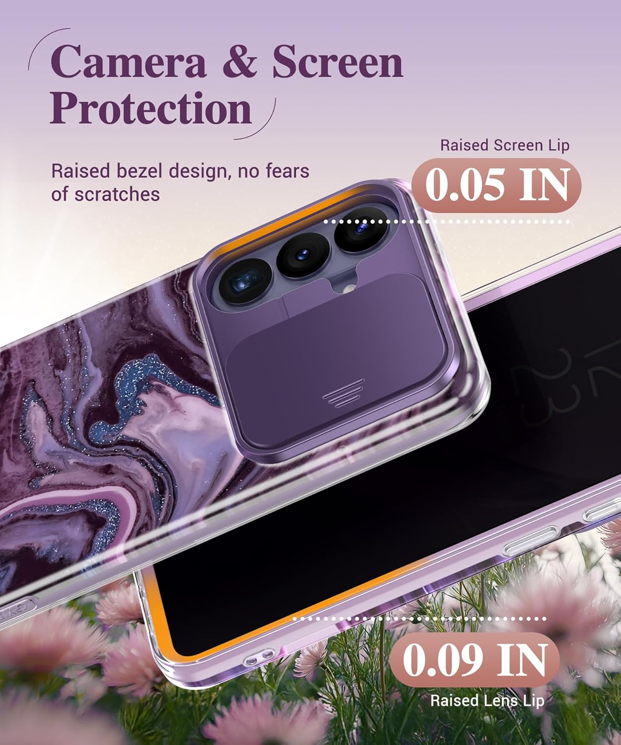 GVIEWIN Compatible with Samsung Galaxy S26 Plus Case