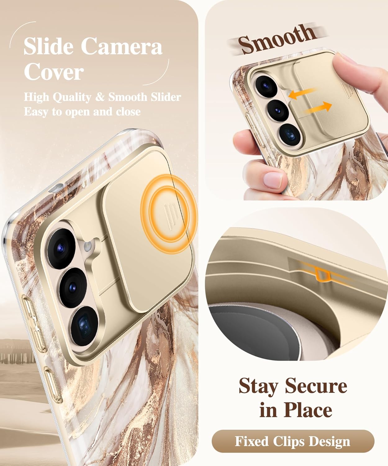 GVIEWIN Compatible with Samsung Galaxy S26 Plus Case
