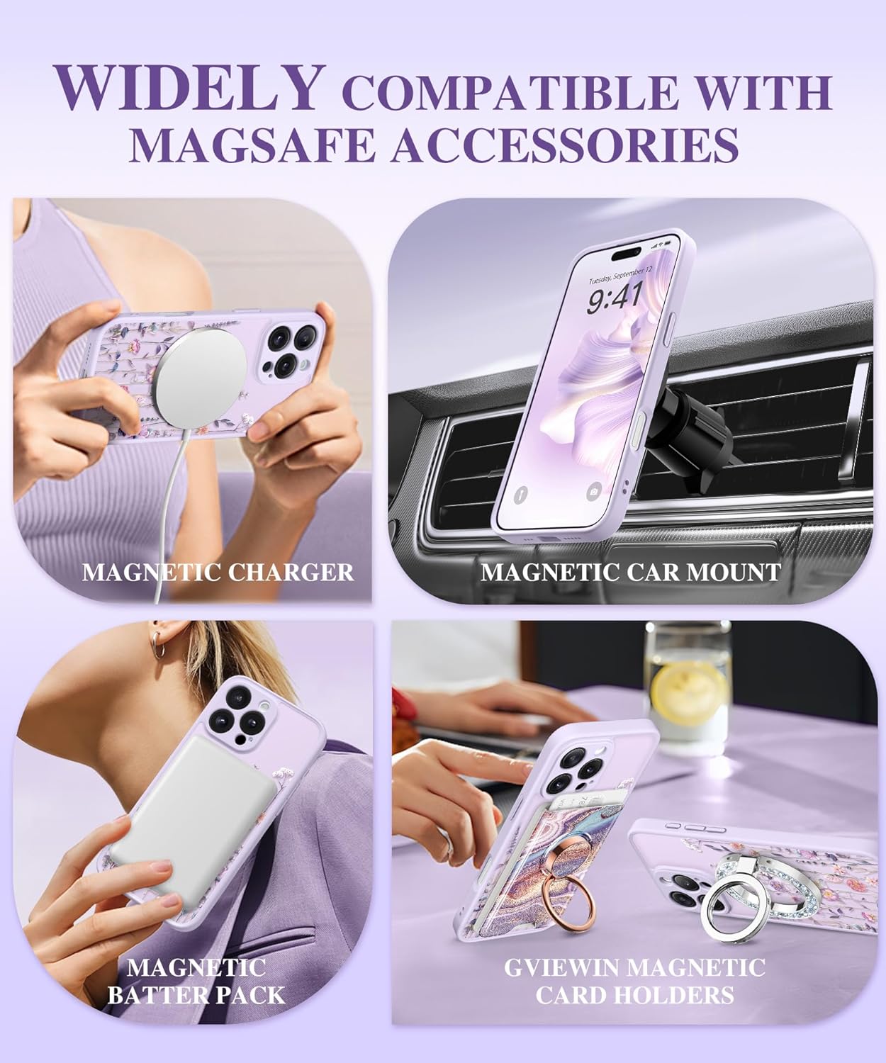iPhone 16 Pro Floral Translucent Case Floratopia