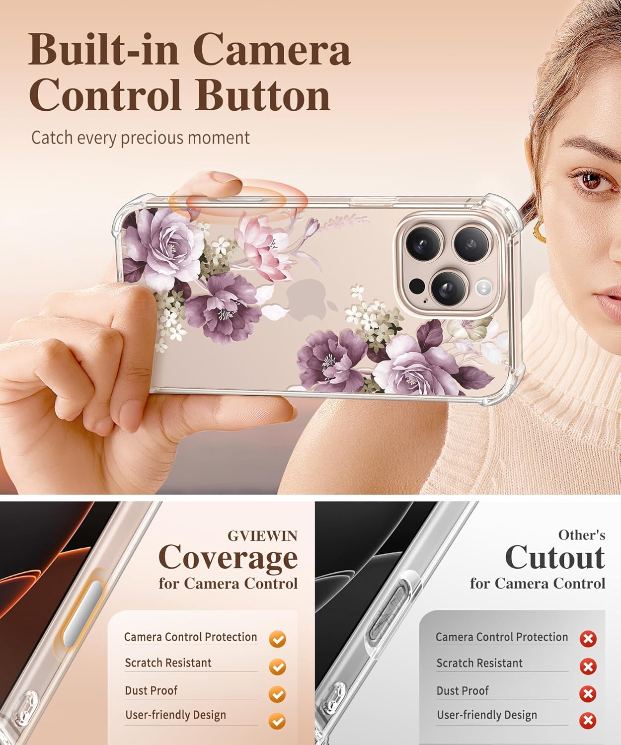 iPhone 16 Pro Max Case Cherry Blossoms