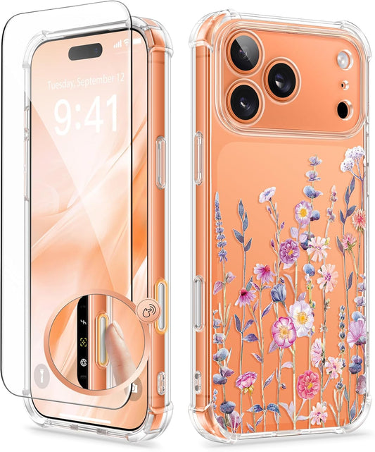 iPhone 17 Pro Max Case Floratopia