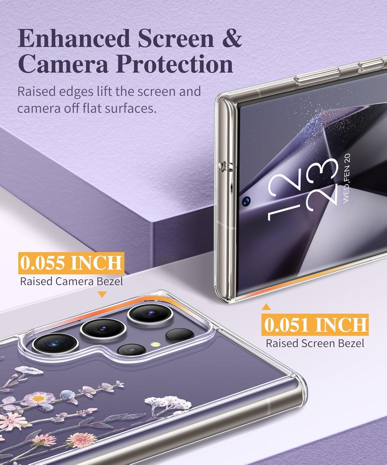 Samsung S24 Ultra Case Floratopia