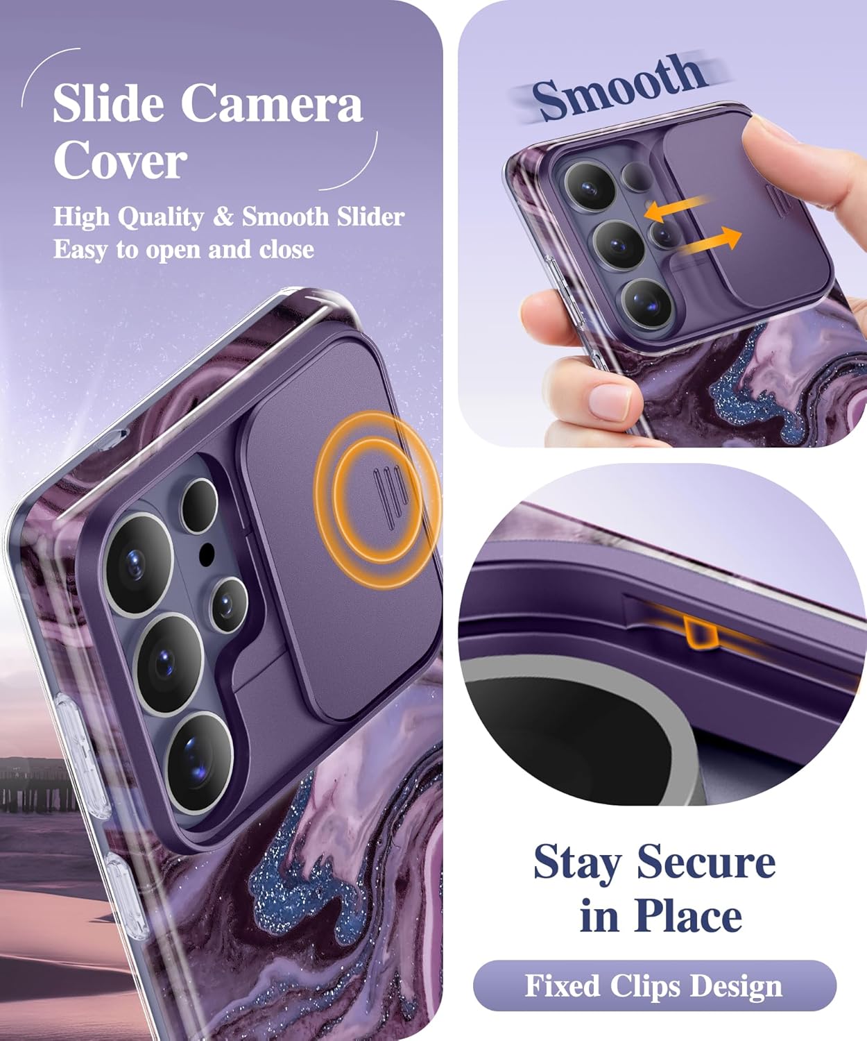 GVIEWIN Compatible with Samsung Galaxy S26 Ultra Case