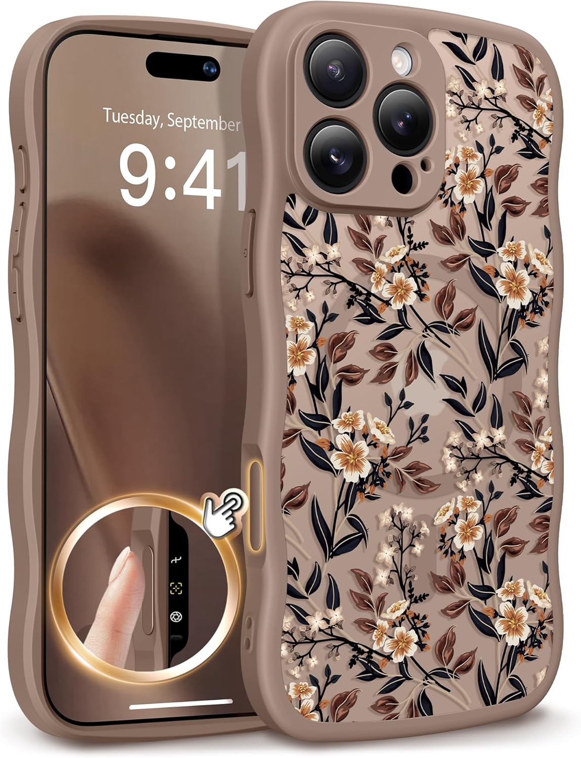 GVIEWIN for iPhone 16 Pro Max Case Compatible with MagSafe