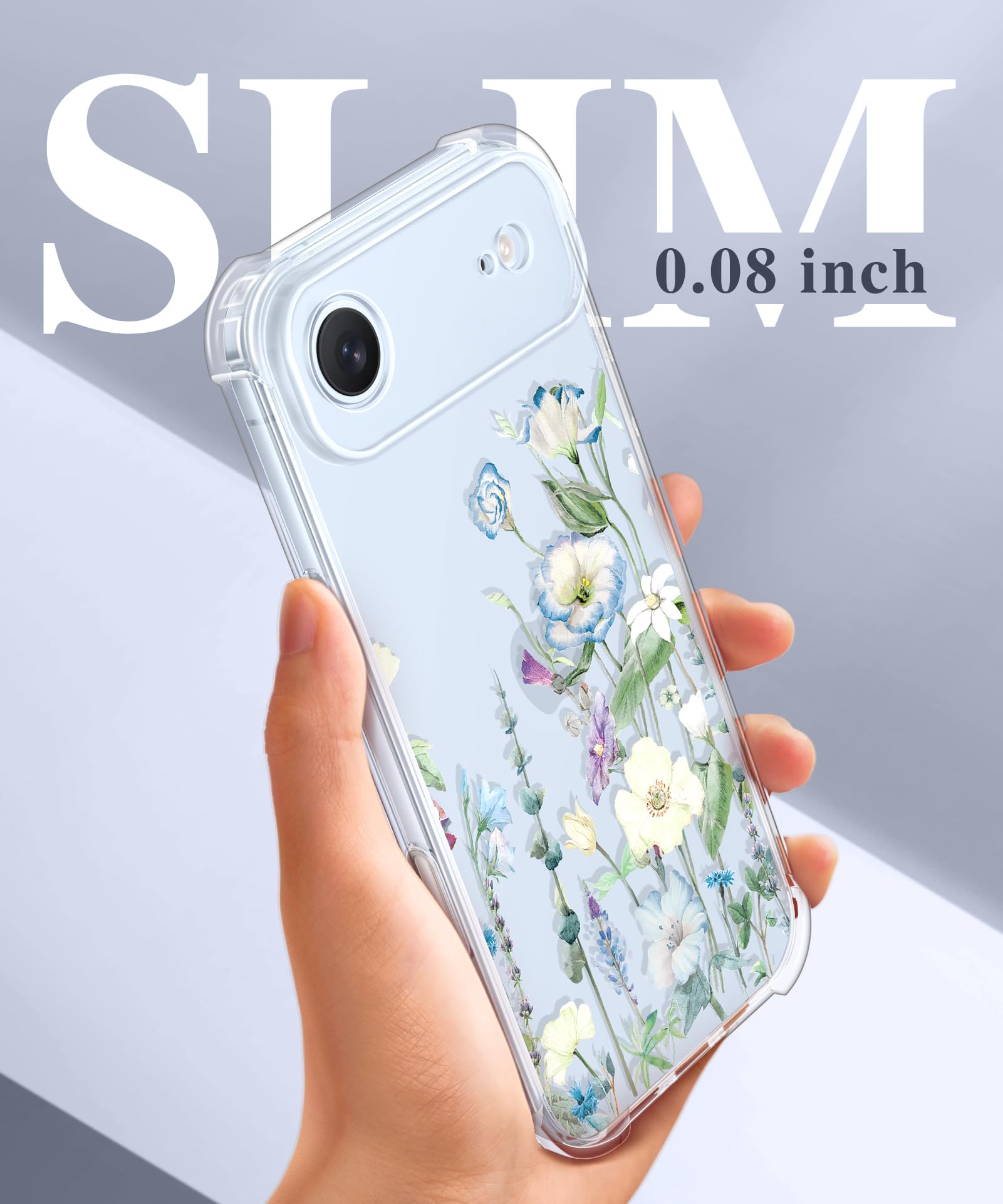 GVIEWIN for iPhone 17 Air Case Upgraded Full Camera Protection