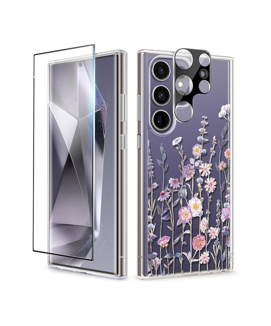 Samsung S24 Ultra Case Floratopia