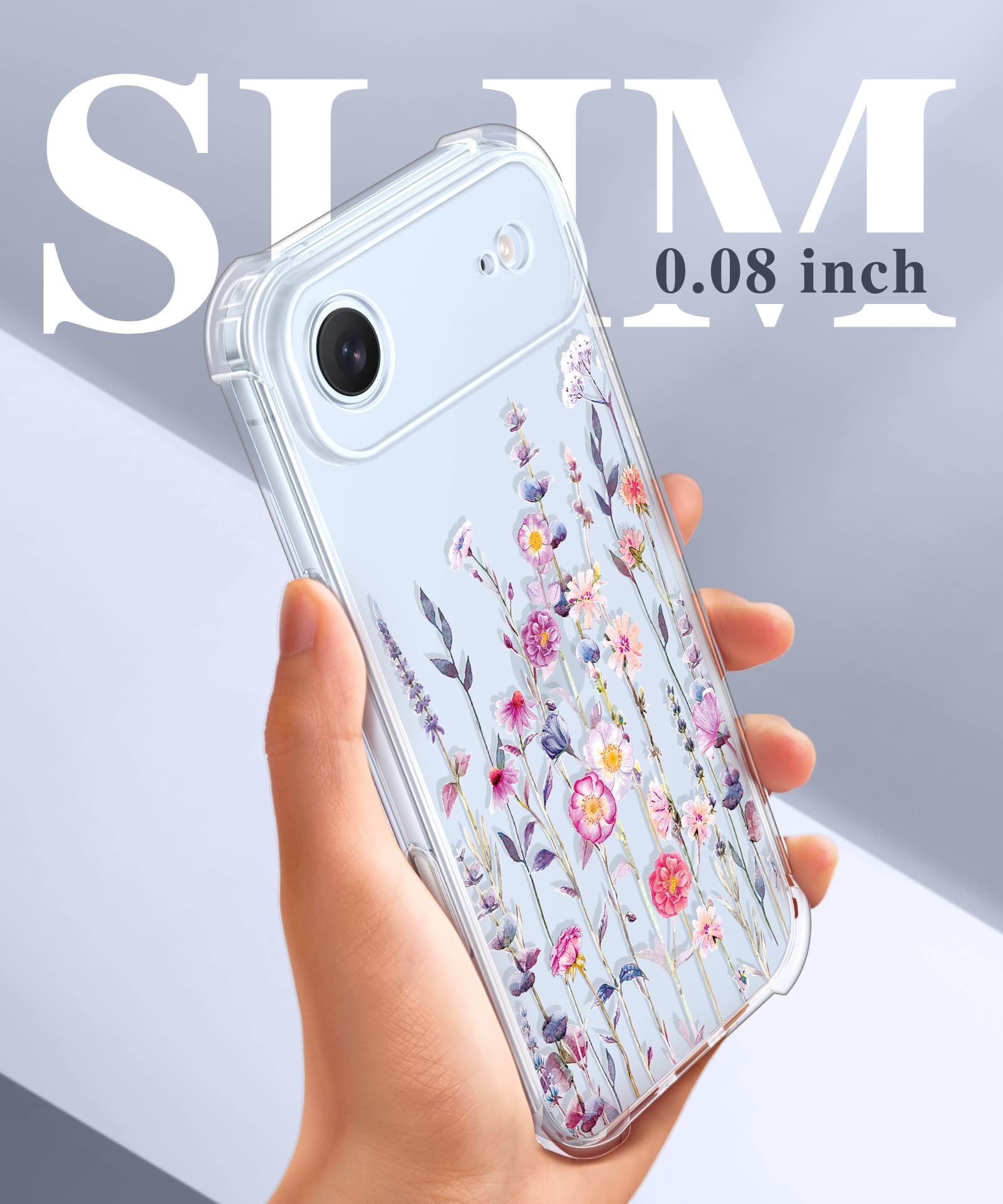 GVIEWIN for iPhone 17 Air Case Upgraded Full Camera Protection