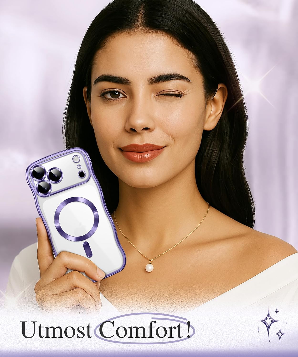 GVIEWIN for iPhone 17 Pro Case Compatible with MagSafe